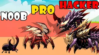 NOOB vs PRO vs HACKER - Insect Evolution Part 726 | Gameplay Satisfying Games (Android,iOS)