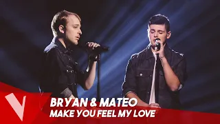 Adele - 'Make you feel my love' ● Bryan & Mateo | Duels | The Voice Belgique Saison 9