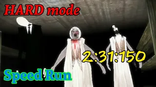 House of Slendrina HARD mode in 2:31:150 Speed Run