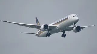 IFS Aviation5888H Real Footage: Boeing B787-10 Dreamliner on Final Approach to Runway 20R