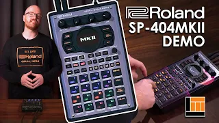 Roland SP-404MKII Sampler [In-Depth Demo]