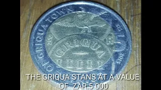 Rare SOUTH AFRICA GRIQUA COIN