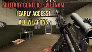 Military Conflict: Vietnam (Early Access) All Weapons