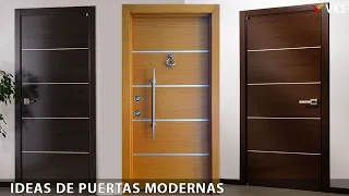 ✔️ 100 IDEAS DE PUERTAS MODERNAS PARA ENTRADA PRINCIPAL 2024 | DISEÑOS PUERTAS PRINCIPALES ✔️✔️