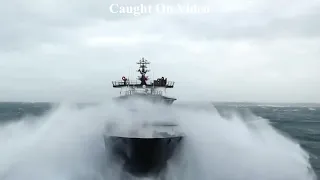 Big Ship In Storms  Ships In Bad Weather  Ships And Rogue Waves