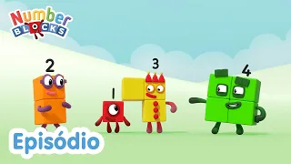 Numberblocks em Português Brasil| Episódios completos | Quatro