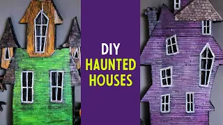 DIY Haunted House from Cardboard: Spooky Halloween Decor on a Budget