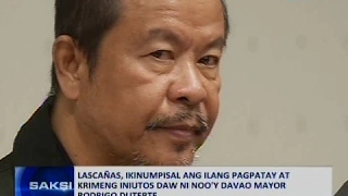 Saksi: Retired SPO3 Arturo Lascañas, bumaliktad at sinasabi na ngayong may Davao Death Squad