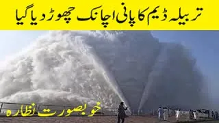 Tarbela Dam SpillWays Opened with huge amount of water | The largest Dam in The World