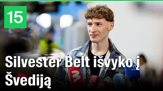 Silvester Belt išlydėtas į Švediją: su savimi vežasi ir talismaną