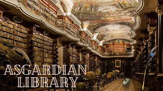 Asgardian Library Ambience with Loki and Thor 📚 (with talking)