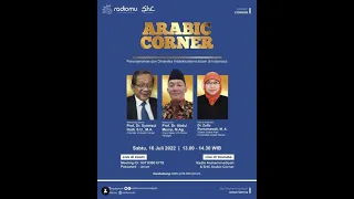 Arabic Corner #28: Penerjemahan dan Dinamika Intelektualisme Islam di Indonesia