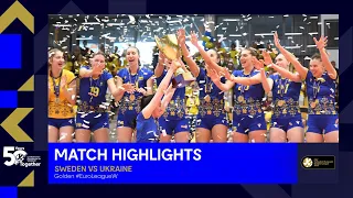 Highlights | Sweden vs. Ukraine - CEV Volleyball European Golden League 2023