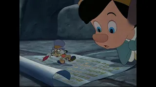 Pinocchio (1940) - The Letter From The Blue Fairy