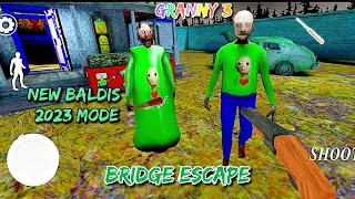 😍New Granny 3 Baldis Mode 2023 Fullgameplay#Jameron