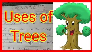 10 uses of trees // 10 lines on the uses of  trees for kids in English // essay // speech // Trees