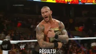 WWE Survivor Series 2013 Randy Orton vs Big Show WWE Championship Match Result!