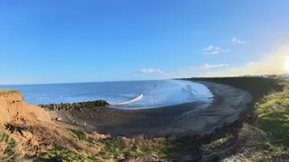 Coastal erosion at Hornsea