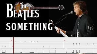 The Beatles - Something (Bass Tabs) By Paul McCartney