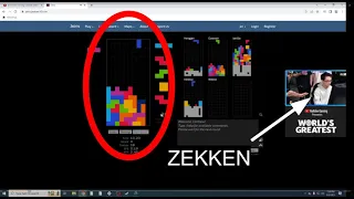 SEN Tenz impressed by SEN Zekken's tetris skill