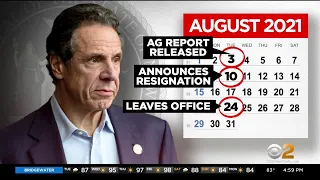 Gov. Andrew Cuomo Announces Resignation 1 Week After Release Of Attorney General's Sexual Harassment