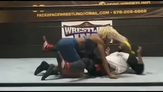 Jade Cargill vs Man - Intergender Pro Wrestling Training AEW