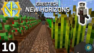 GregTech: New Horizons #10 - IC2 Crops! Infinite Aluminum Already!?