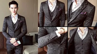 10 Свадебный Костюм жениха с Алиэкспресс Aliexpress Groom wedding Suit Крутые мужские вещи из Китая