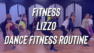 Fitness - Lizzo - Dance Fitness Routine by SassIt Up With Stina - Turn Up - Zumba - Easy TikTok