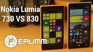 Nokia Lumia 830 VS Lumia 730 большое сравнение. Что лучше купить Nokia 830 или 730 от FERUMM.COM