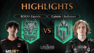 LAST CHANCE! BOOM Esports vs Gaimin Gladiators - HIGHLIGHTS - PGL Wallachia S1 l DOTA2