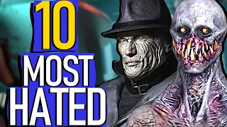 Resident Evil - 10 Most HATED Enemies Of All Time
