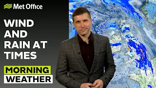 12/03/24 – Heavy rain moving east – Morning Weather Forecast UK – Met Office Weather