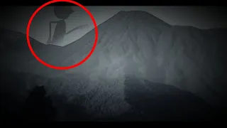 cartoon cat CAUGHT ON CAMERA AND SPOTTED ON A MOUNTAIN