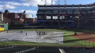 Opening Day At Progressive Field where the Red Sox take on the Indians