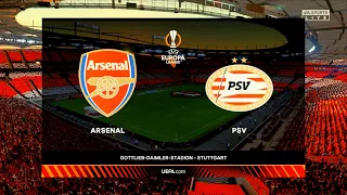 FIFA 23 - Arsenal vs PSV | UEFA Europa League 22/23 Group Stage Full Match PS4 Gameplay