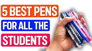 The Best Pen Choice for EXAMS + Best  Gel Pens Recommendation ✨