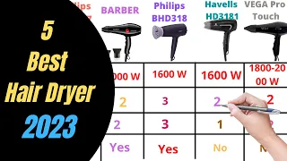 Best Hair Dryers In India 2023 | Philips vs Havells vs Vega vs Barber Hair Dryer