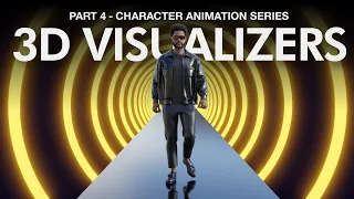 Creating 3D Visualizers with Custom Characters in Blender (Part 4 - Character Animation Series)