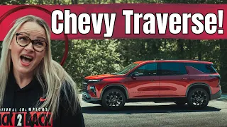 EVERYTHING You Want to Know about the ALL NEW Chevy Traverse! // 2024 Chevy Traverse First Drive!