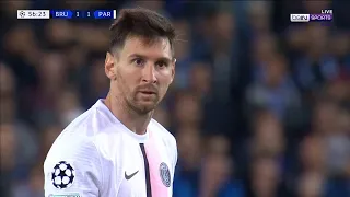 Lionel Messi vs Club Brugge (Away) (UCL) 2021/22 HD 1080i