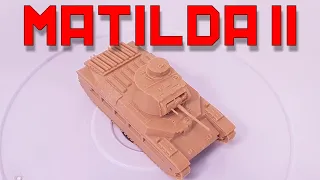 Zvezda Matilda II Snap Kit [15mm]