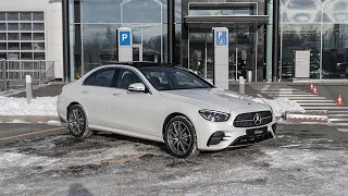 Видеопрезентация автомобиля E 300 d 4MATIC Sport Plus