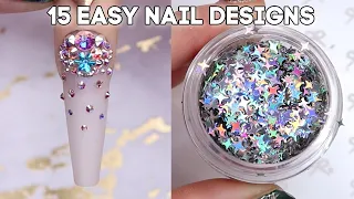 ❄️ NAILS COMPILATION - 15 EASY NAIL DESIGN IDEAS collab with Talia's Nail Tales