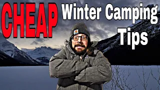 CHEAP Winter Camping Tips