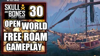 Skull and Bones – Open World Free Roam Gameplay - Upgrade the Ship and Infamy Rank - Part 30