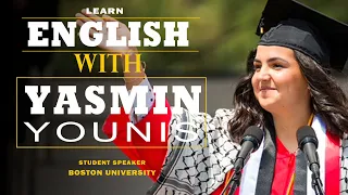 HIGHLIGHTED ENGLISH SPEECH | LEARN ENGLISH WITH YASMIN YOUNIS