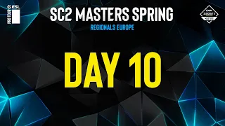 ESL SC2 Masters Spring | EU | День 10