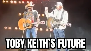 Toby Keith Addressed His Future on Stage With Jason Aldean
