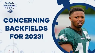 4 Concerning Backfield For 2023! Don't Fall For These Traps! (Fantasy Football Today in 5)